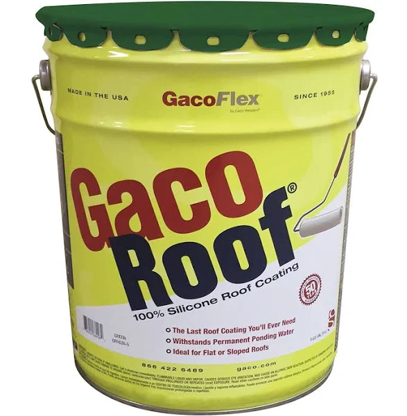 GacoRoof GR1600 100% Silicone Roof Coating