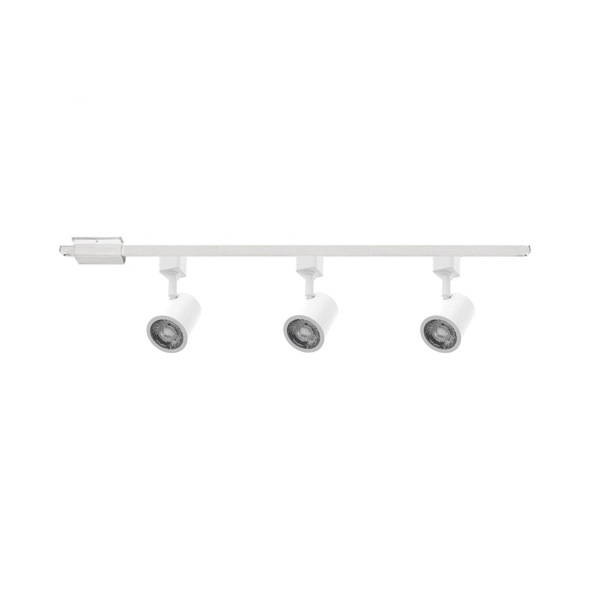 WAC Lighting Charge LED 3 Light Track Kit 120V, White, H-8010/3-30-WT