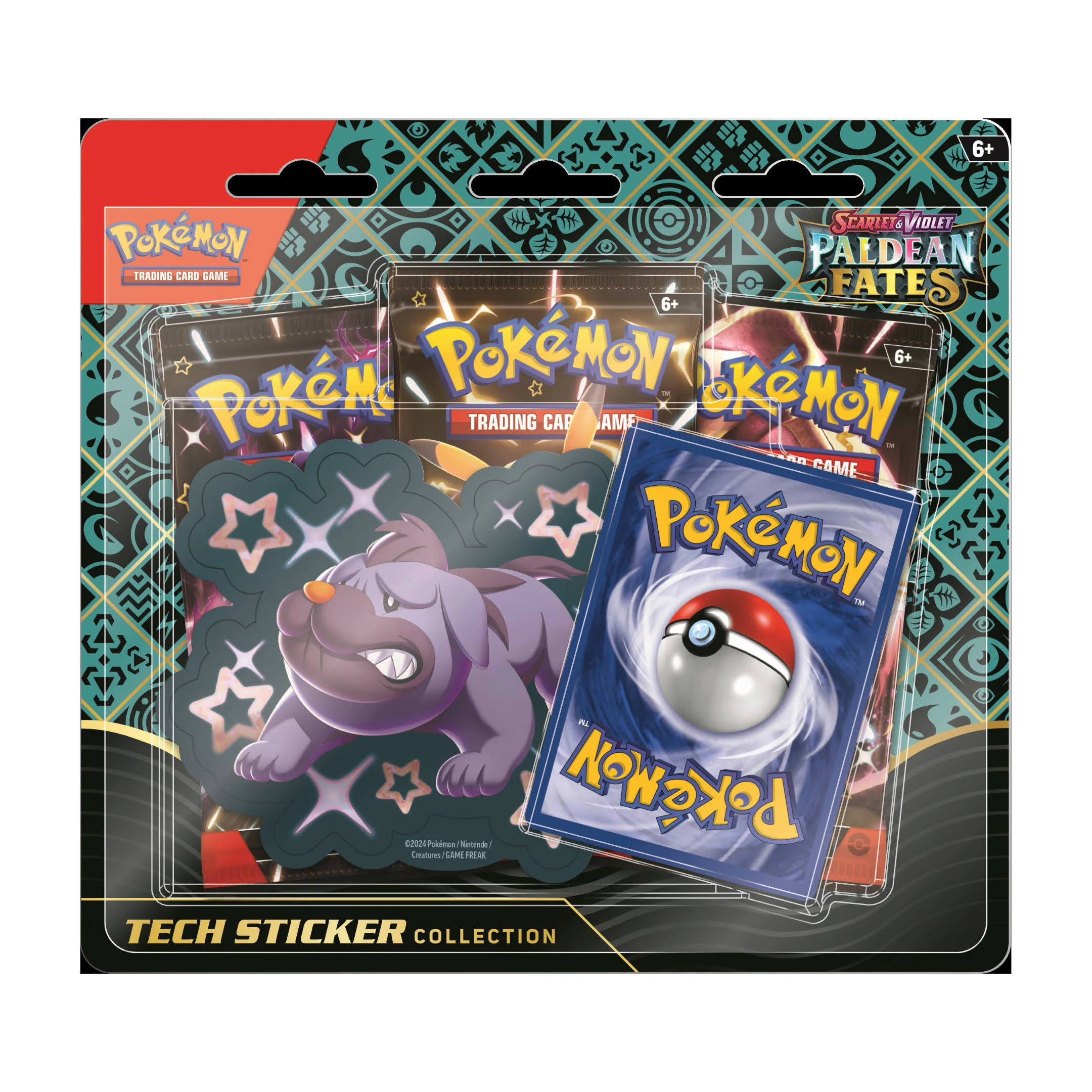 Pokemon: Scarlet and Violet - Paldean Fates Tech Sticker Collection (Styles may vary)