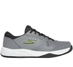 Skechers Relaxed Fit Viper Court Smash Men's Pickleball Shoes, Size: 8.5, Gray Lime