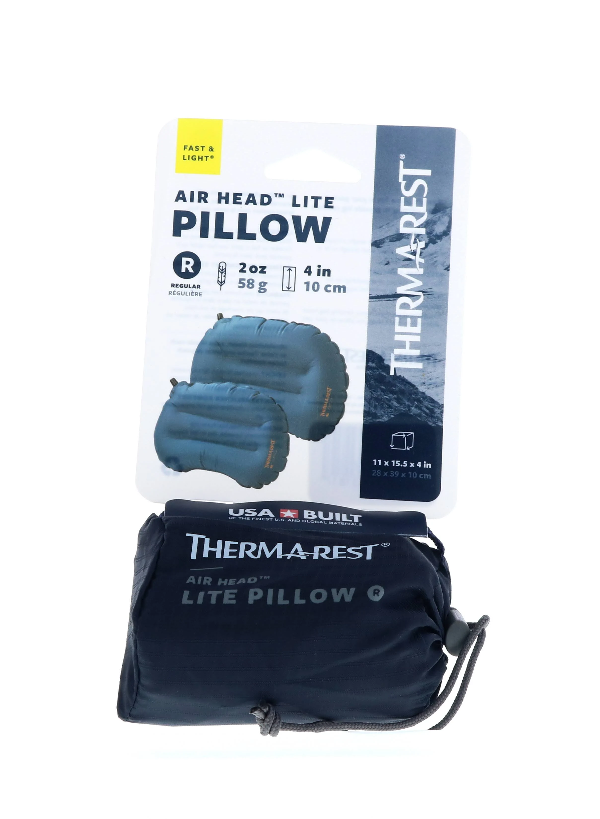 Therm-a-Rest Air Head Lite Inflatable Camping Pillow