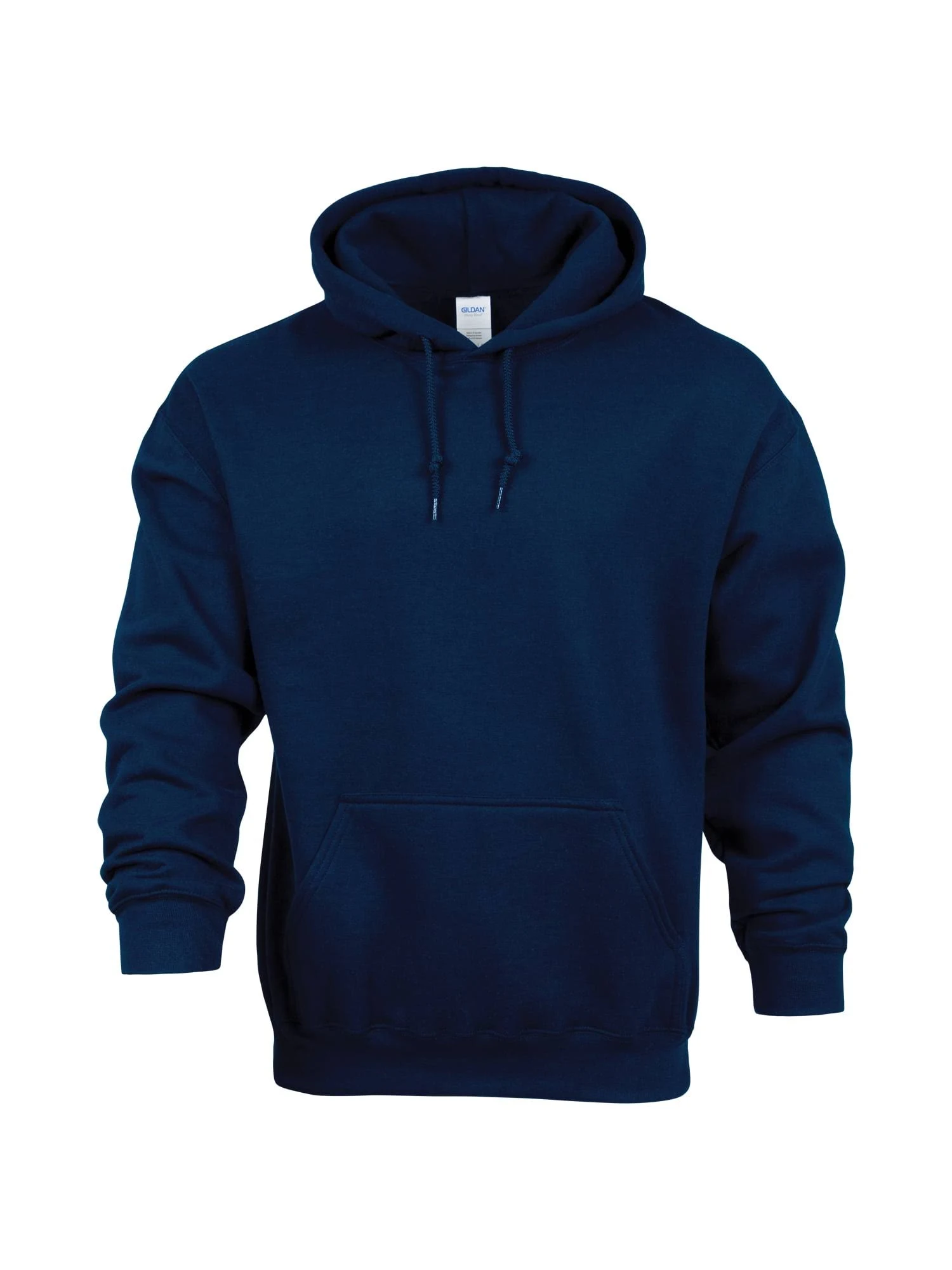 Gildan Adult's Hooded Sweatshirt Navy Blue