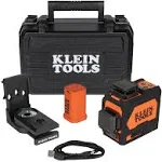 Klein Tools 93PLL Rechargeable Self-Leveling Green Planar Laser Level