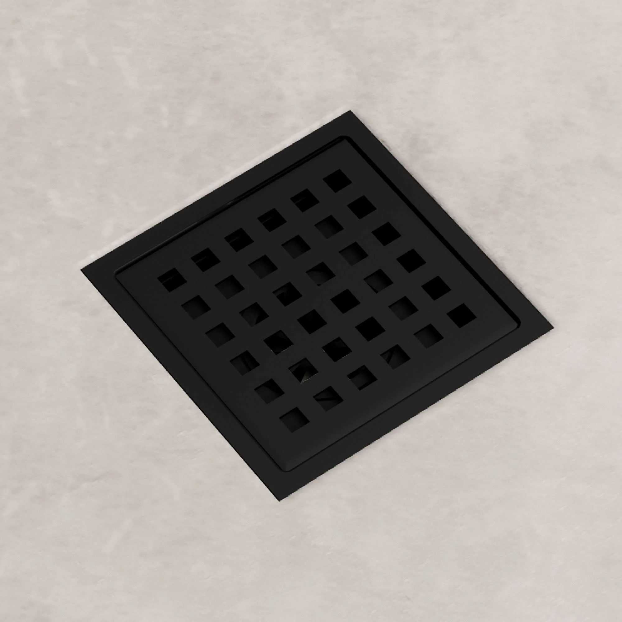 Vigo VG07004MB Shower Drain 2-1/4&#034; Connection Pattern Grate Shower Floor Drain