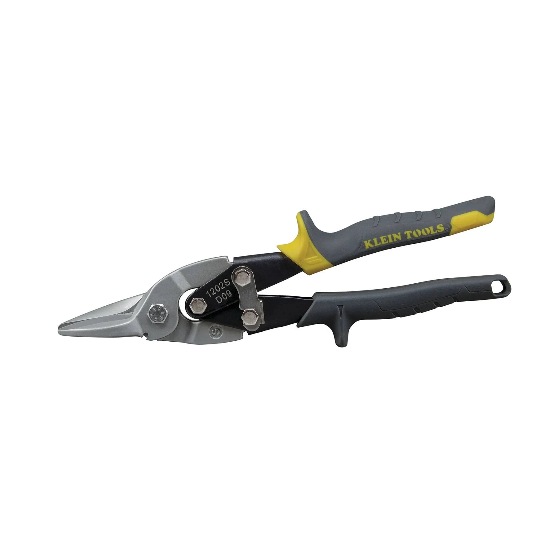 Klein Tools 1202S - Aviation Snips with Wire Cutter, Straight