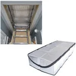 Attic Stairway Insulation Cover - Premium Energy Saving Attic Stairs Door Lad...