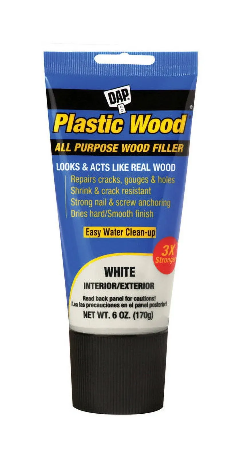 Dap 6oz White Plastic Wood Filler