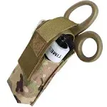 LIVANS Tactical Medical Shears Pouch, Molle Medical Shears Pouch EMT Scissors...