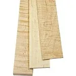 Rockler Soft Curly Maple by The Piece, 3/4" x 3" x 24"