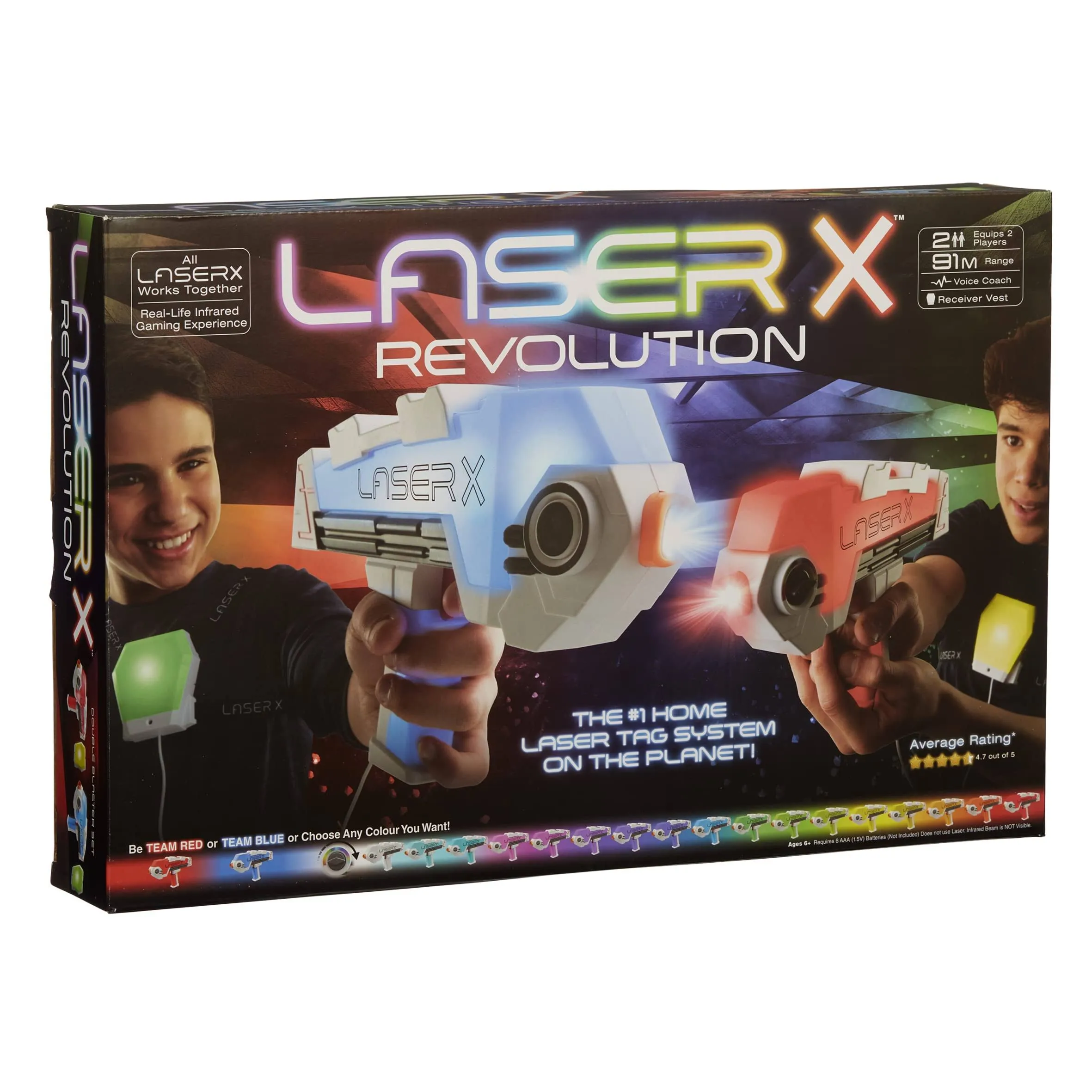 Laser x Revolution Double Blaster Pack