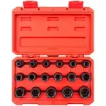 TEKTON 1/2 Inch Drive 6-Point Impact Socket Set