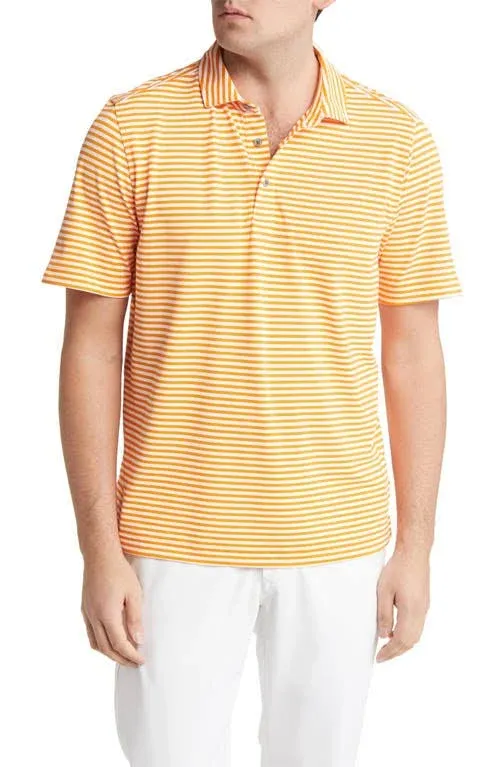 Cutter Buck Virtue Eco Pique Stripe Recycled Mens Polo