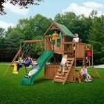 Knightsbridge Plus Swing Set Swing-n-slide