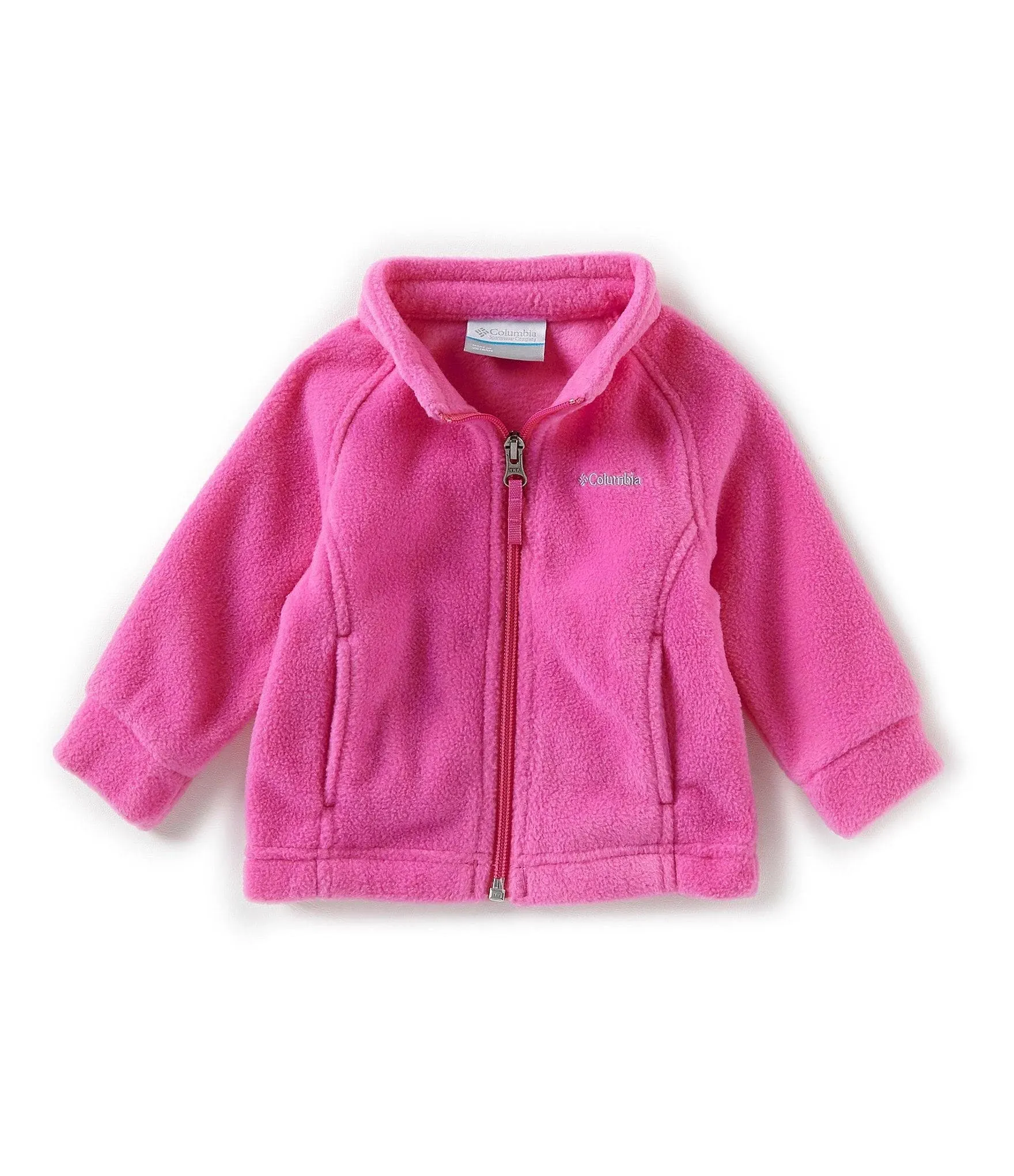 Columbia Girl’s Pink Full Zip Fleece 14/16