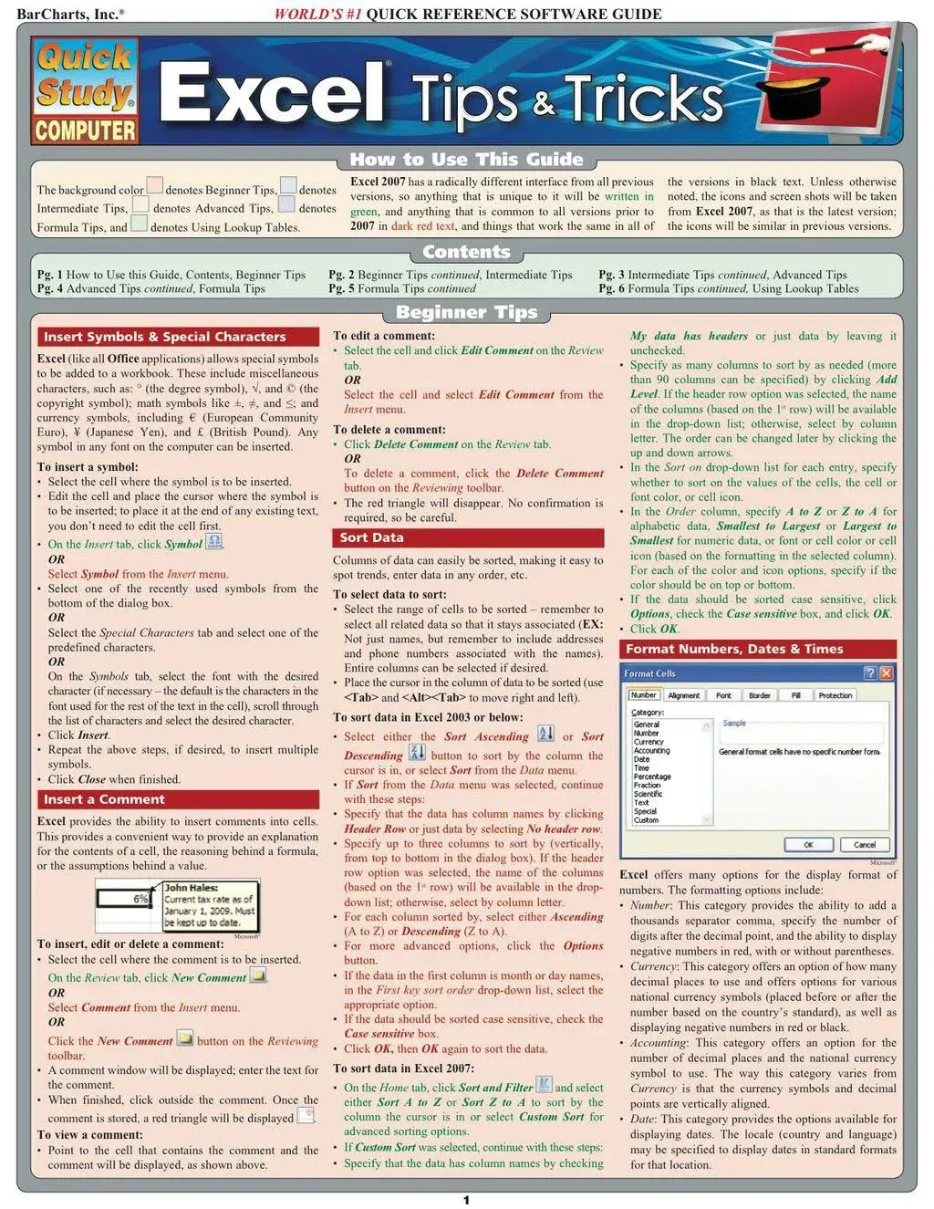 Excel Tips and Tricks [Book]