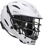 STX One Size Rival Junior Youth Lacrosse Helmet - White - Each