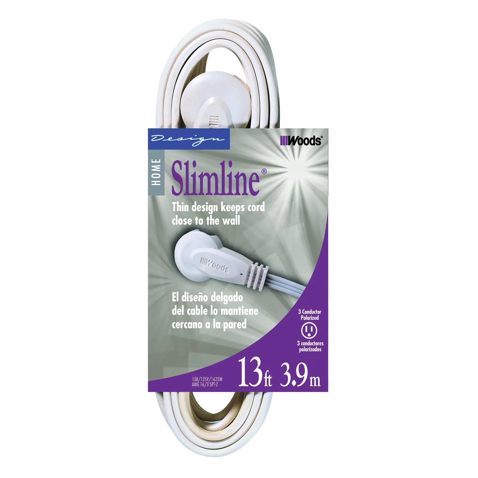 Slimline 2232 Flat Plug Extension Cord