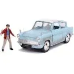 Jada 1:24 Hollywood Rides Harry Potter 1959 Ford Anglia with Figure 31127 