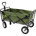 Mac Sports Collapsible Folding Outdoor Utility Garden Wagon Cart