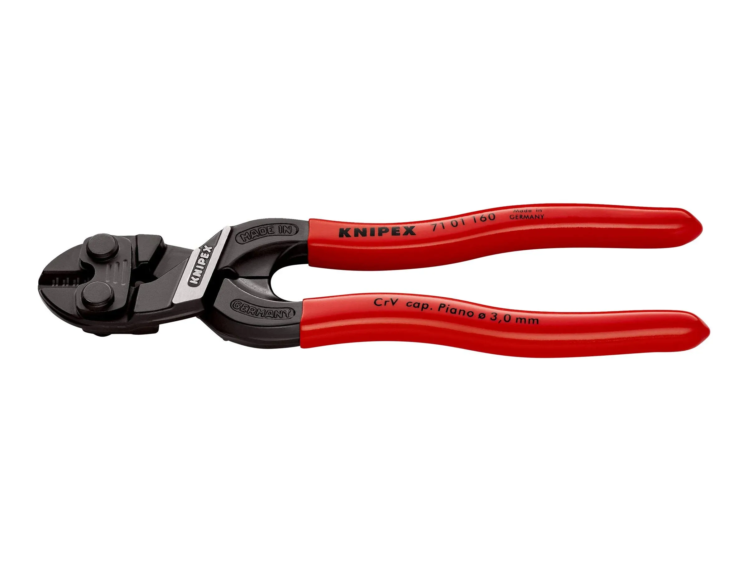 KNIPEX 71 01 160 Compact Bolt Cutters KNIPEX CoBolt Handles Plastic Coated Tool