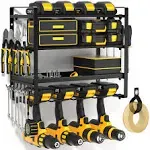 Power Tool Organizer Wall Mount Heavy Duty Drill Holder Garage Tool Organizer