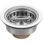 3-1/2 Inch Kitchen Sink Drain Strainer Assembly Made by All Stainless Steel with