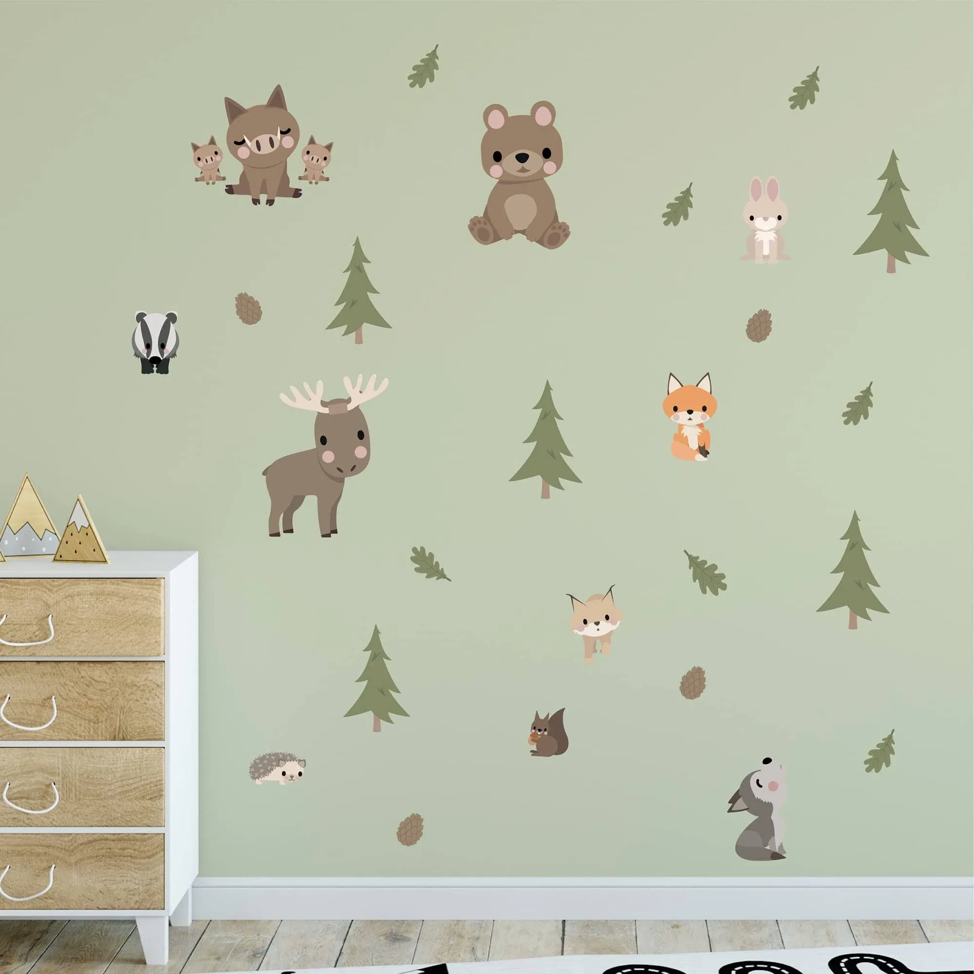 Wall Decals: Forest Animals