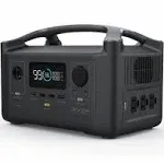 EF EcoFlow Portable Power Station River 2, 256Wh LiFePO4 Battery 1 Hour Fast Charging, 2 Up to 600W AC Outlets, Solar Generator