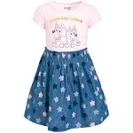 Bluey Bingo Toddler Girls Dress Pink 2T