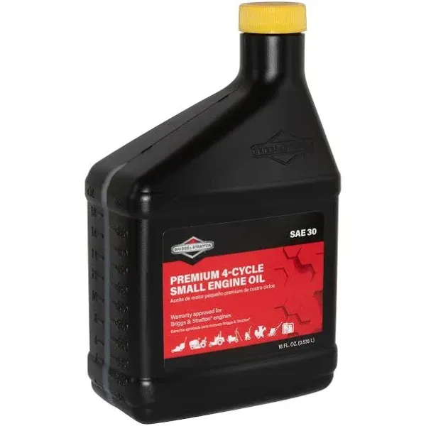 Briggs & Stratton 100005 18 oz SAE 30W 4-Cycle Oil Bottle