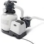 Intex 2100 GPH Above Ground Pool Sand Filter Pump with Automatic Timer