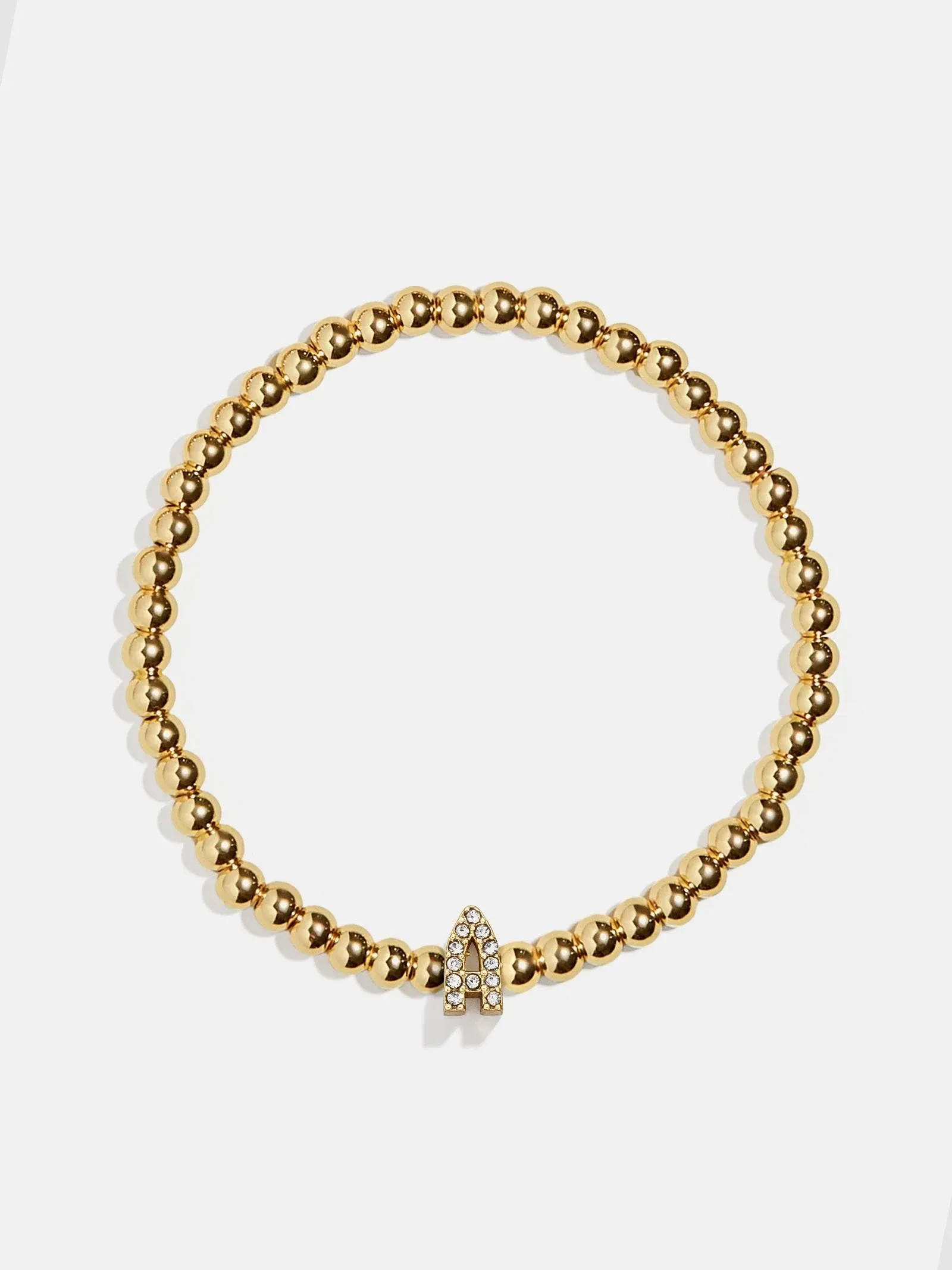 BaubleBar Pisa Pavé Initial Bracelet