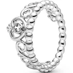 Pandora Princess Tiara Crown Ring | Sterling Silver | Size 60