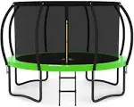 Jumpzylla Trampoline 8FT 10FT 12FT 14ft Trampoline with Enclosure