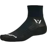 Swiftwick Aspire Two Socks, Black, Large