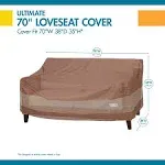 Duck Covers Ultimate 70"W Patio Loveseat Cover