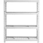 Gladiator 48" Wide Heavy Duty Rack with Four 18" Deep Shelves