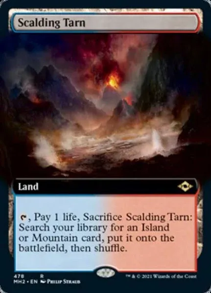 Scalding Tarn - Extended Art Modern Horizons 2 Near Mint, English - MTG