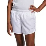 Nike Girls' Girls 7-16 Dry Tempo Running Shorts - White/Wolf Grey - L