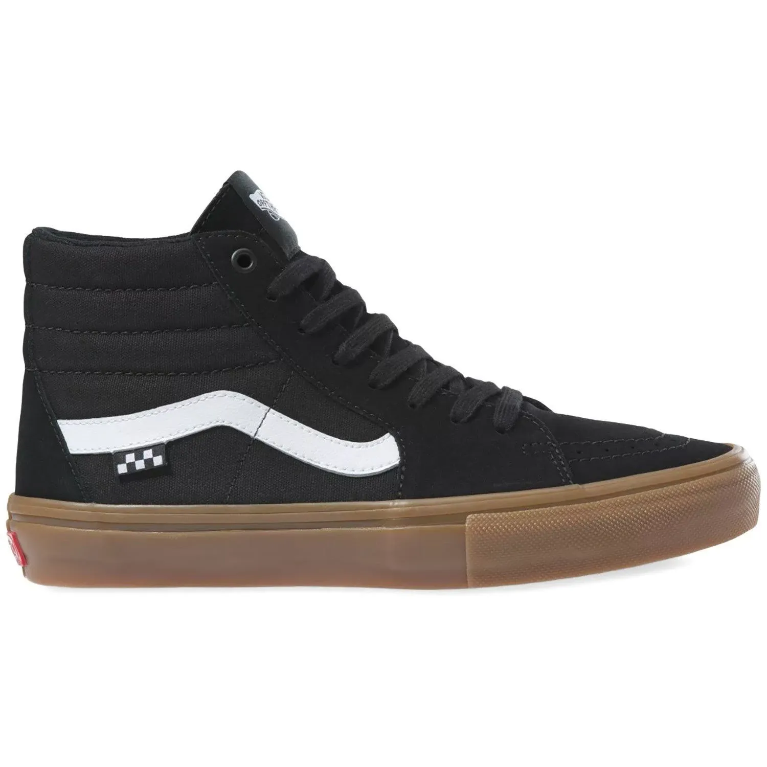 Vans Skate Sk8-Hi Shoes - Black/Gum 11