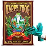 FoxFarm Happy Frog Potting Soil, 2cu ft - for Indoor/Outdoor Container Plants, Improves Root Efficiency, pH Adjusted for Optimal Nutrient Uptake - Contains Microbes and Humic Acids