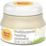 Burt's Bees Baby 100% Natural Origin Multipurpose Healing Ointment, Face & Body Baby Ointment – 7.5 Ounce Tub - Pack of 3