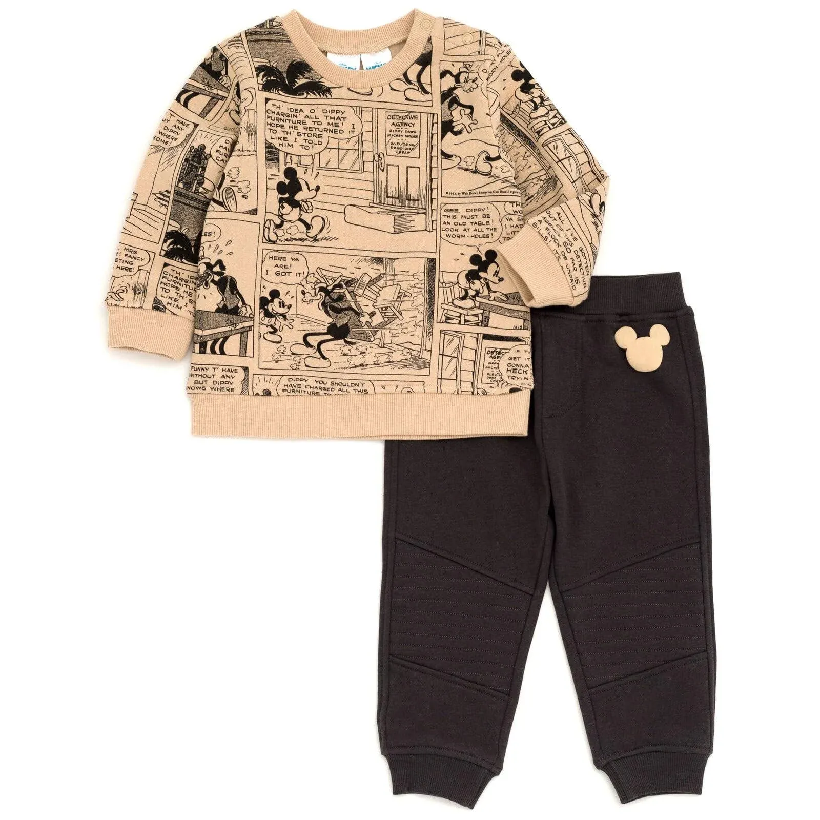 Disney Mickey Mouse Fleece Sweatshirt and Pants Set