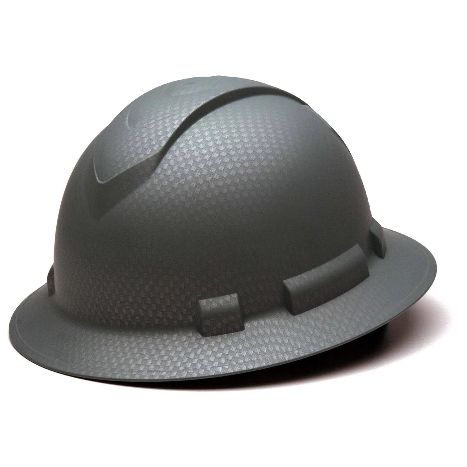 Pyramex Silver Graphite Ridgeline Full Brim Hard Hat HP54123