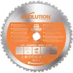 Evolution Power Tools RAGE255Blade Multi-Purpose Cutting Blade for RAGE3, 10-Inch