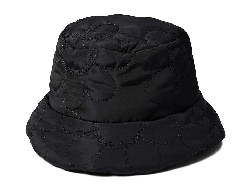 Women's Lack of Color Puffer Bucket Caps