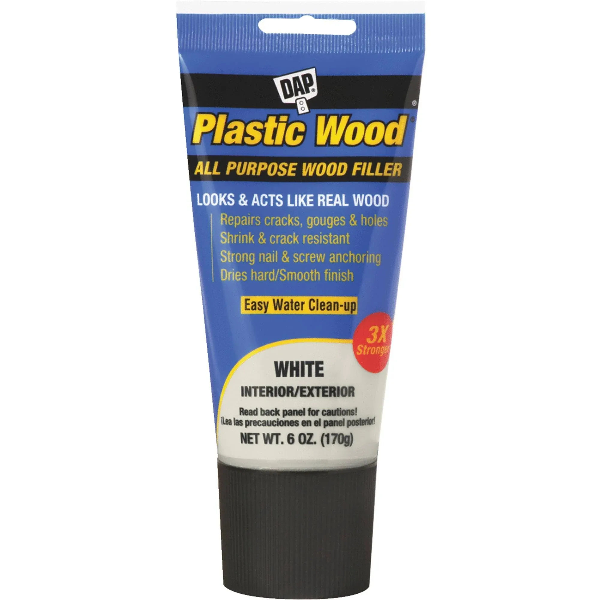 Dap 6oz White Plastic Wood Filler