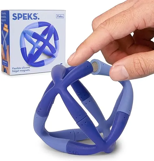 Speks - Fleks Flexible Silicone Fidget Magnets – Bluegrass