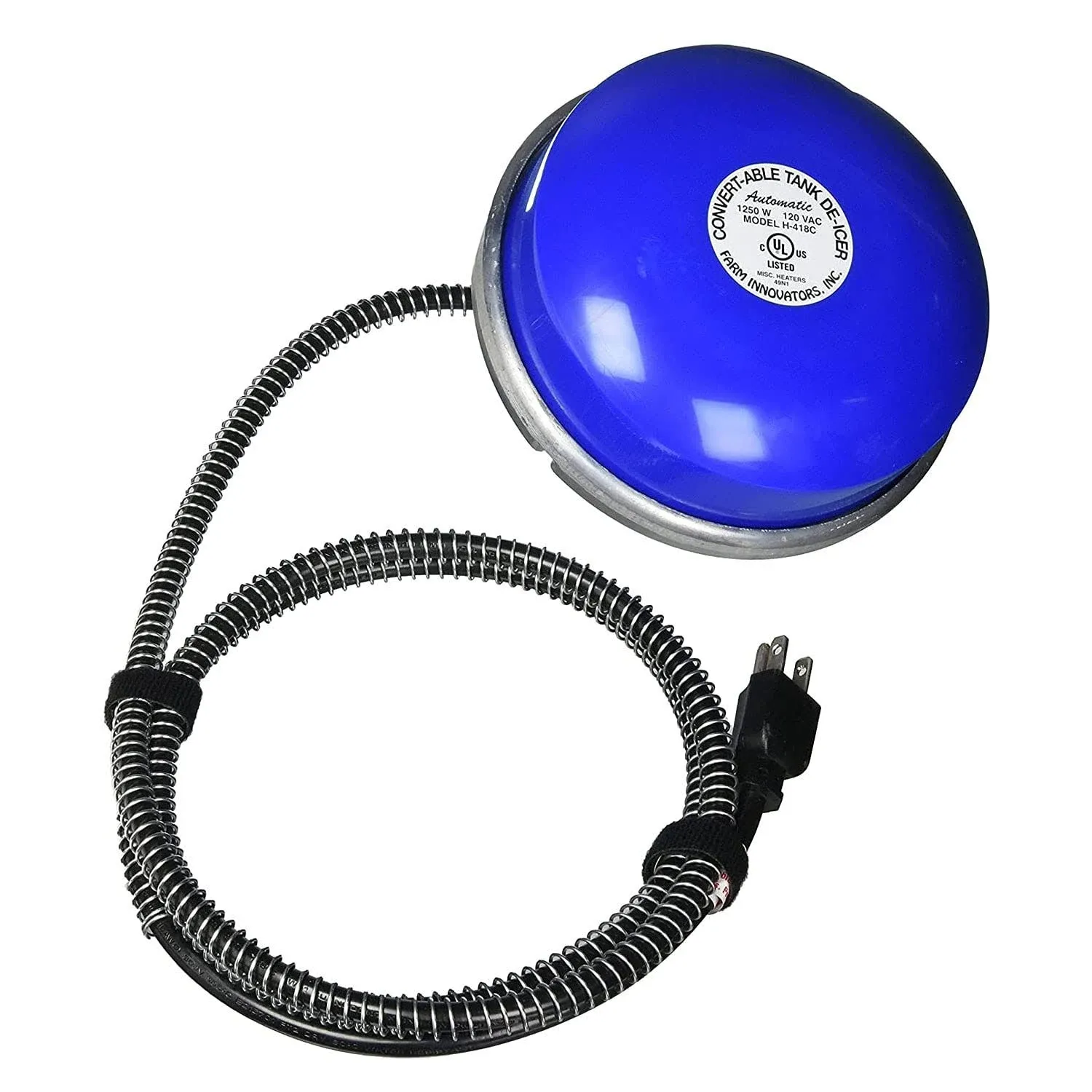 Farm Innovators H-418C Tank De-Icer Floating & Submersible 1250-Watt