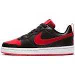 Nike Court Borough Low 2 (GS) (Black / Red)